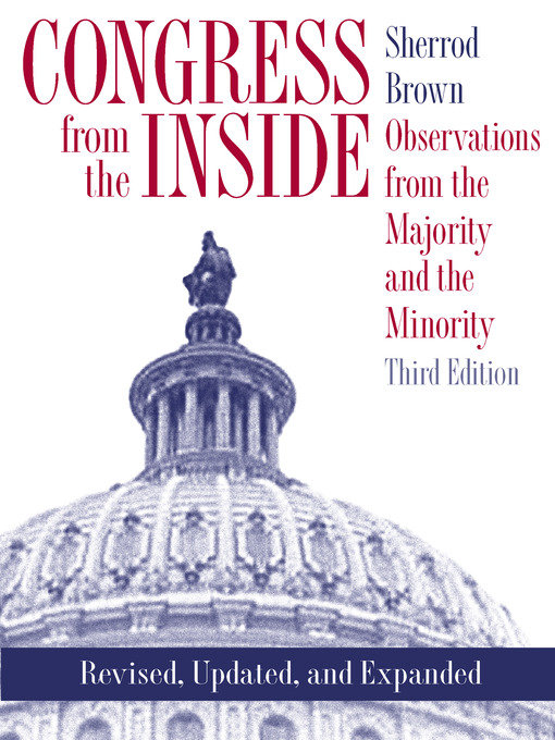 Title details for Congress from the Inside by Sherrod Brown - Available